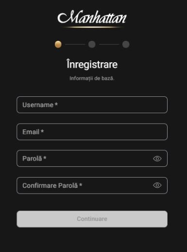 inregistrare username